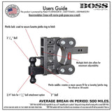Gen-Y Hitch Torsion-Flex Trailer Hitch Ball Mount (MPN: GH-2215)