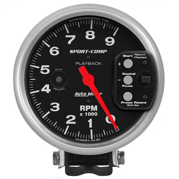 AutoMeter Sport-Comp Pedestal Mount Tachometer (MPN: 3966)
