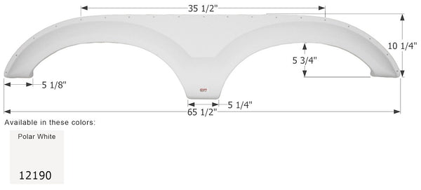 Icon Fender Skirt for Dutchmen Denali Models (MPN: 12190)