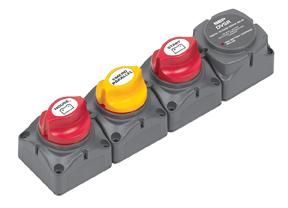 Battery Disconnect Switch for Dual Battery Systems (MPN: 716-H-140A-DVSR)