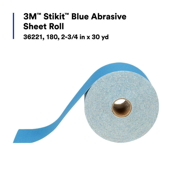 3M Stikit Blue Abrasive Disc Rolls (MPN: 36221)