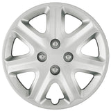 Coast To Coast Wheel Cover 15 Inch 7 Spoke Silver (MPN: IWCB890215S)