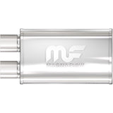 MagnaFlow Oval Stainless Steel Exhaust Muffler (MPN: 14210)