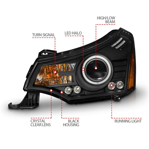 AnzoUSA Projector Headlight Assembly (MPN: 121272)