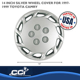 Coast To Coast Wheel Cover 14 Inch Set of 4 (MPN: IWCB87714S)