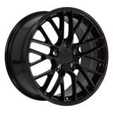 OE Wheels CV08B Gloss Black Wheel (MPN: CV08B-18085-5475-56BR)