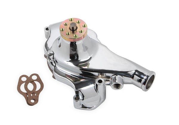 Mr Gasket Chrome Aluminum Water Pump (MPN: 7014G)