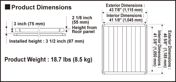 INNO Roof Rack Platform (MPN: INT579)
