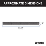 Luverne Grip Step Black Aluminum Running Boards (MPN: 415036-401740)