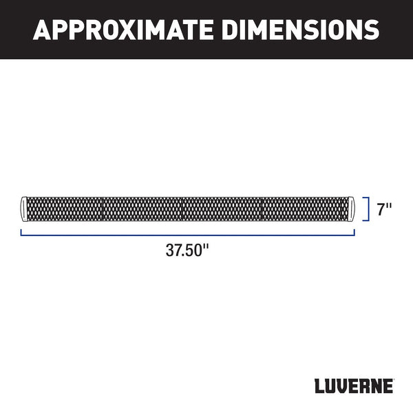 Luverne Grip Step Black Aluminum Running Boards (MPN: 415036-401740)
