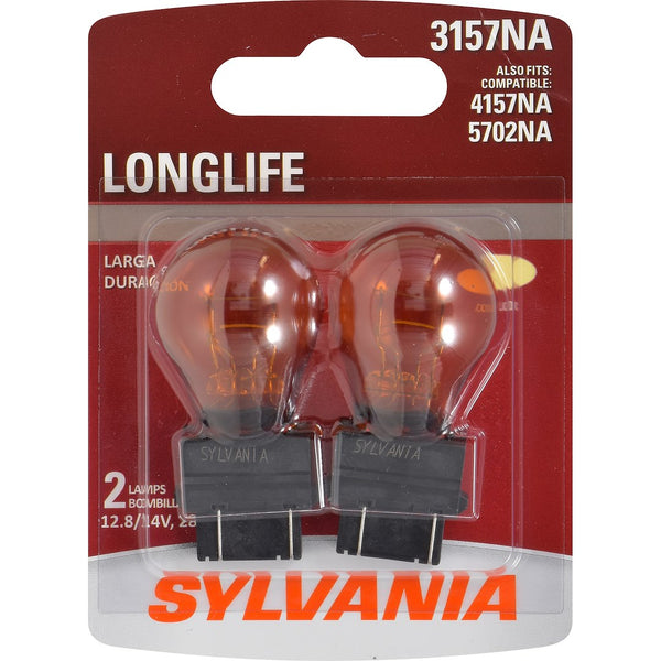 SYLVANIA Long Life Backup Light Bulb (MPN: 3157NALL.BP2)