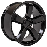 OE Wheels DG04 Gloss Black Aluminum Wheel (MPN: DG04-20090-5115-20B)