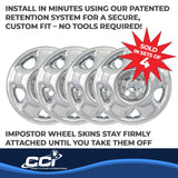 Coast To Coast Impostor Wheel Skin 17 Inch (MPN: IWCIMP75X)