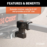 CURT Trailer Hitch Extension (MPN: 45794)