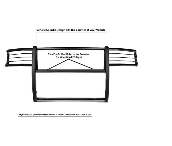 Black Horse Off Road Grille Guard (MPN: 17DG105MA)