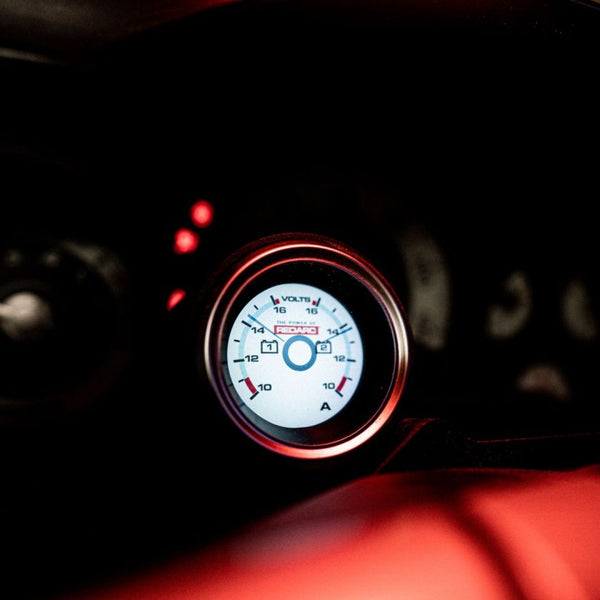Redarc Dual Voltage Gauge (MPN: G52-VVA)