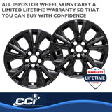 Coast To Coast Impostor Wheel Skin (MPN: IWCIMP410BLK)