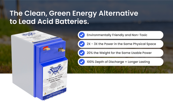 Battle Born 12 Volt GC2 Lithium Deep Cycle Battery (MPN: BBGC2)