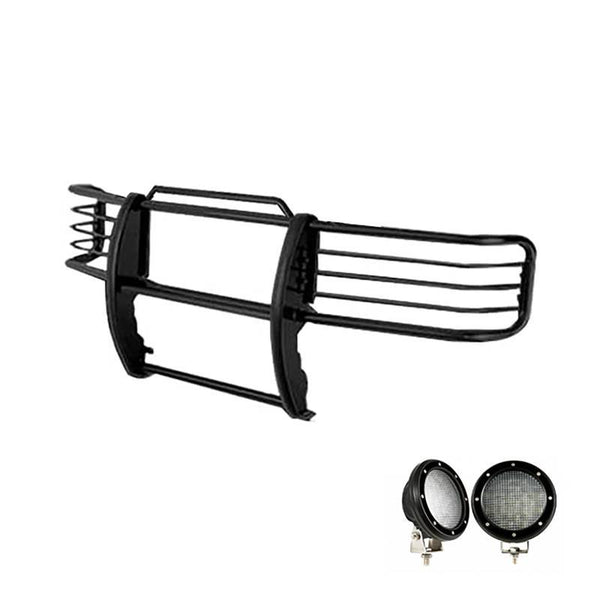 Black Horse Grille Guard Kit (MPN: 17FP26MA-PLFB)