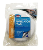 Wax applicator pad 5 inch round terry cotton set of 2 (MPN: 40118)