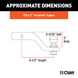Curt Trailer Hitch Ball Mount (MPN: 45331)