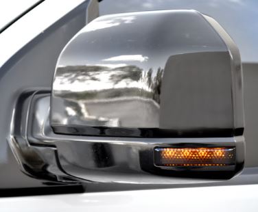 Recon Accessories Exterior Mirror Turn Signal Light (MPN: 264244AMBK)
