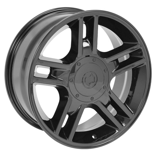 OE Wheels FR81 Gloss Black Aluminum Wheel (MPN: FR81-20090-5135-14B)