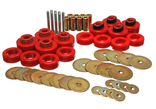 Energy Suspension Body Mount Bushings (MPN: 5.4115R)