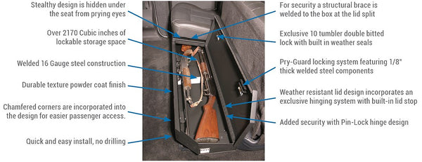 Tuffy Security Under Seat Storage Unit (MPN: 309-01)