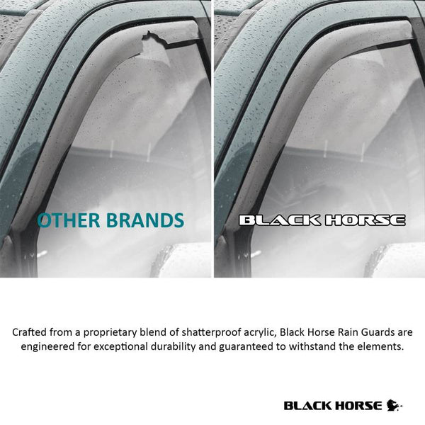 Black Horse Offroad Rain Guards (MPN: 1494270IN)