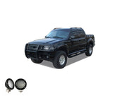 Black Horse Grille Guard Kit (MPN: 17F80218MA-PLFB)