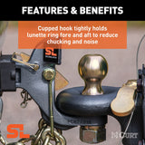 CURT Pintle Hook with Auto-Locking System (MPN: 48407)