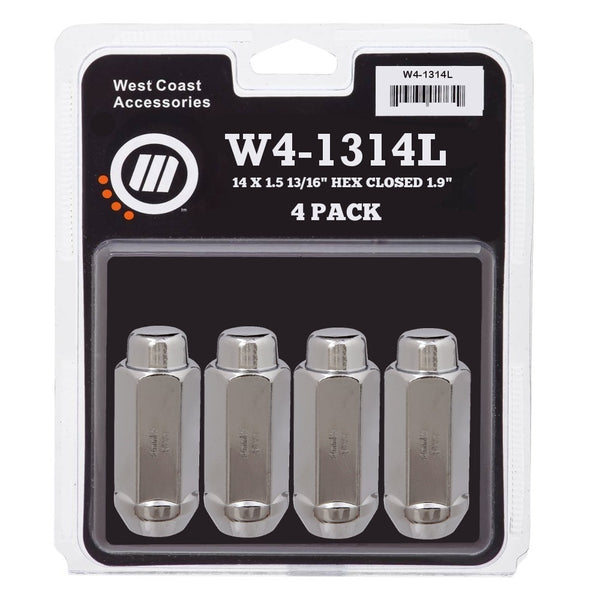 West Coast Wheel Accessories Lug Nut (MPN: W4-1314L)