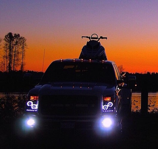 Recon Projector Headlights For Ford Superduty (MPN: 264272CLCC)