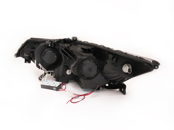 AnzoUSA Headlight Assembly With CCFL Halo (MPN: 121393)