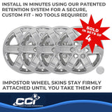 Coast To Coast Impostor Wheel Skin (MPN: IWCIMP358X)