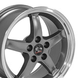 OE Wheels FR04B 17 Inch Wheel (MPN: FR04B-D17090-5450-24GM)