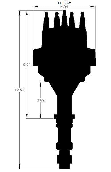 MSD Ignition Ready-To-Run Distributor (MPN: 8552)