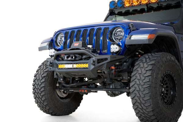 Rock Fighter Front Bumper for Jeep Wrangler JL and Gladiator JT (MPN: F964900010103)