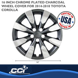Coast To Coast 16 Inch Wheel Cover Set (MPN: IWC51316CC)