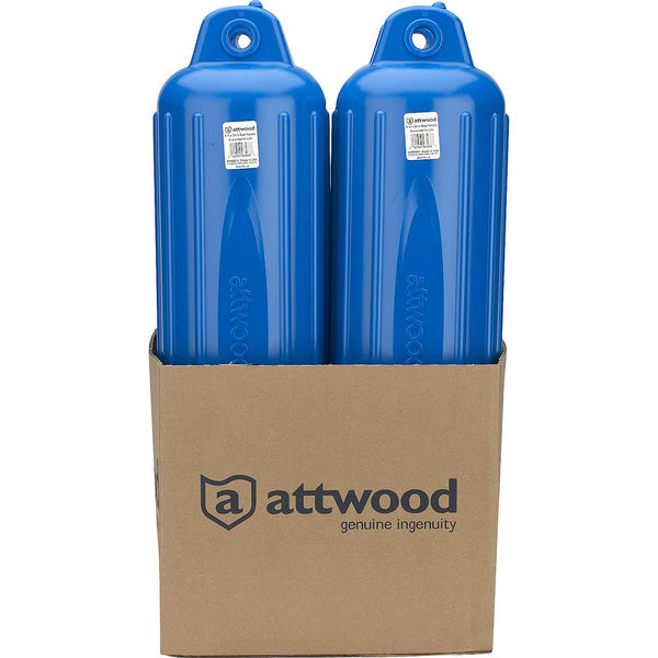 Boat fender softside ribbed cylinder 6 inch diameter x 24 inch length blue (MPN: 9356BD1)