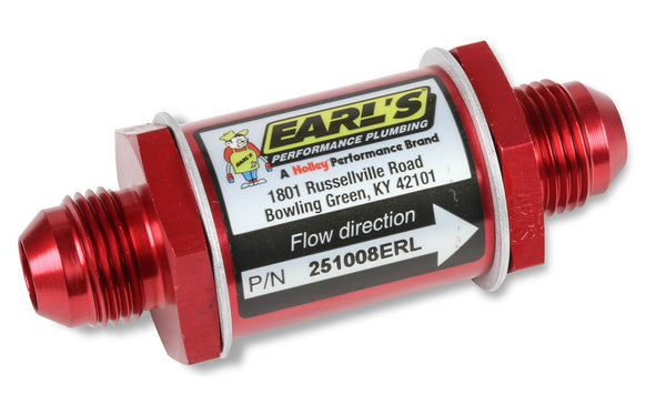 Earl's Plumbing Fuel Line Check Valve (MPN: 251010ERL)