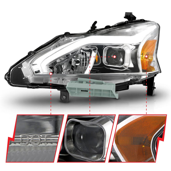 AnzoUSA Headlight Assembly (MPN: 121570)