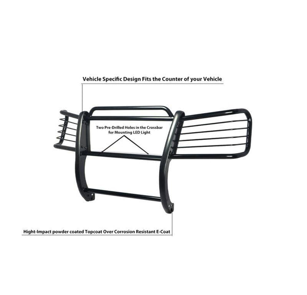 Black Horse Off Road Grille Guard (MPN: 17GK26MA)