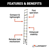 Lippert Telescoping RV Ladder (MPN: 2021097938)