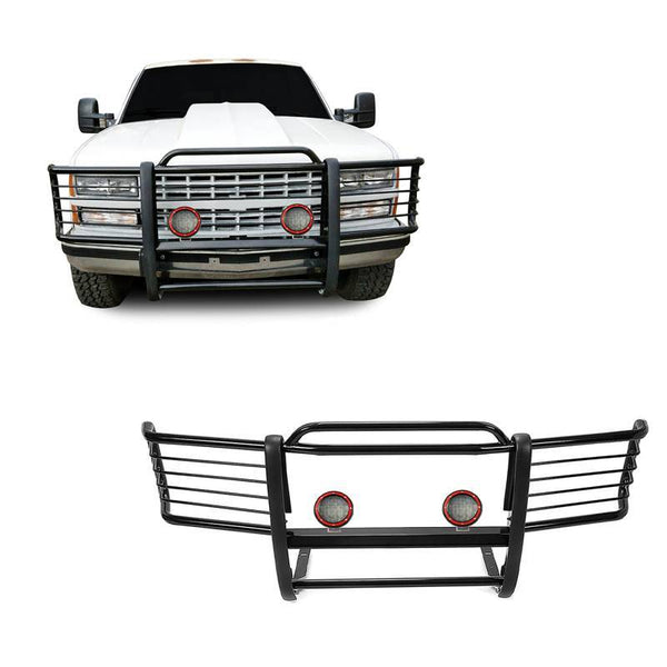 Black Horse Grille Guard Kit (MPN: 17GJ23MA-PLFR)