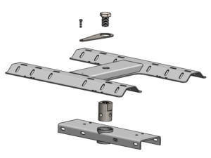 PopUp Fifth Wheel Trailer Hitch Conversion Kit (MPN: CAG-BW)