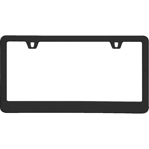 License Plate Frame - Neo Classic Black Powder Coated (MPN: 15350)
