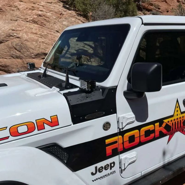 Rock Slide Engineering Light Pod Brackets (MPN: AC-WS-210-JL)