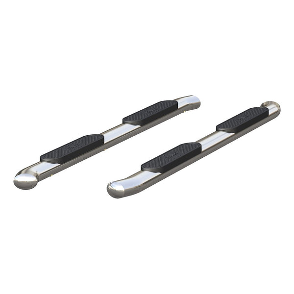Aries 4 Inch Oval Nerf Bar With Step Pads (MPN: S224051-2)